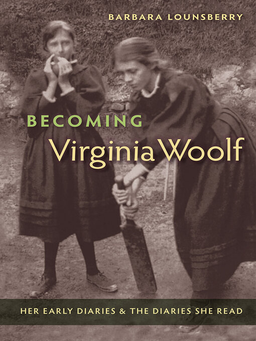 Cover image for Becoming Virginia Woolf